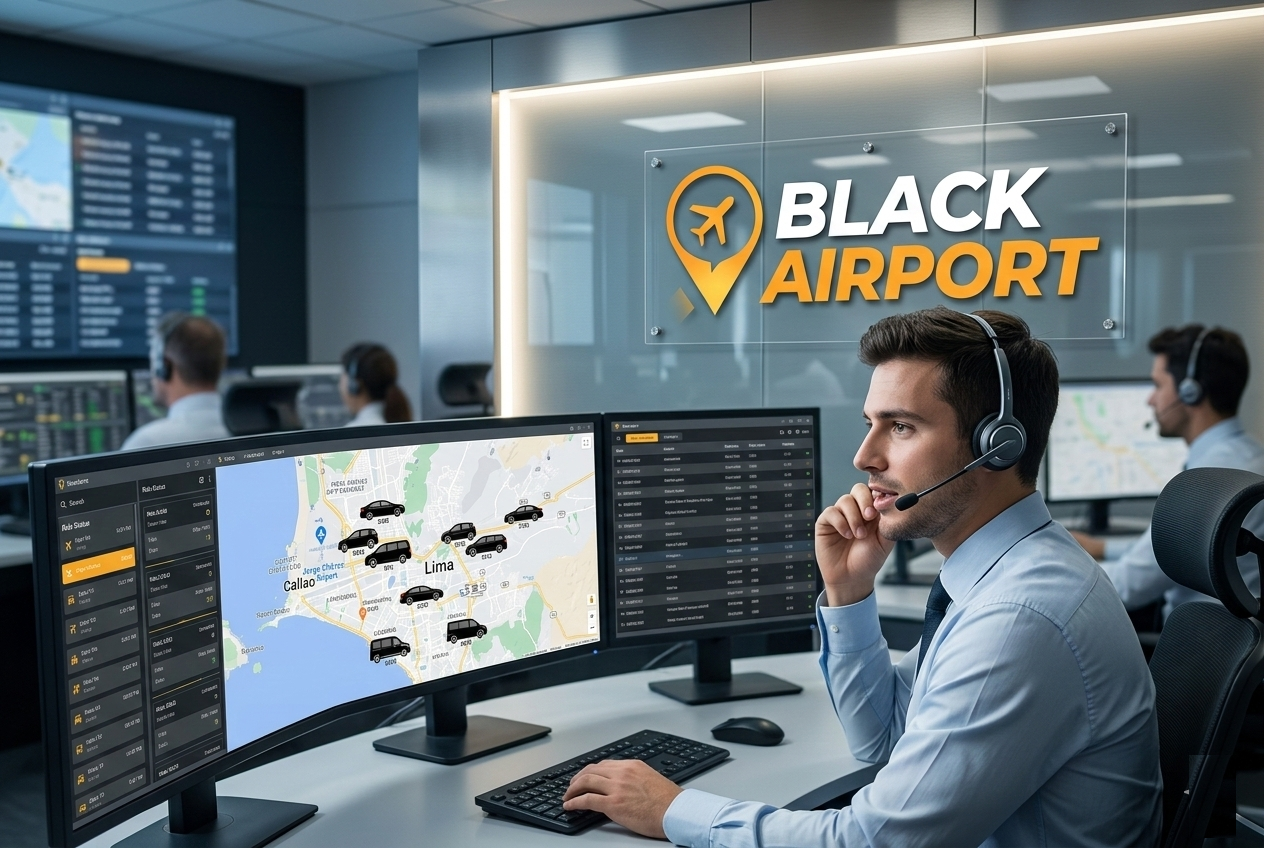 Black Airport Executive